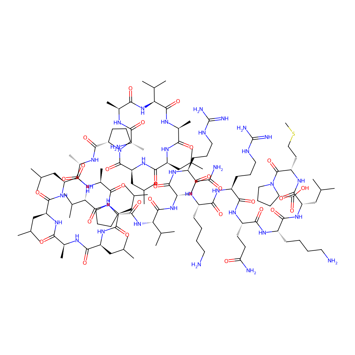 Nuclear Factor NF-KB Inhibitor SN50 molecular structure, CAS 213546-53-3