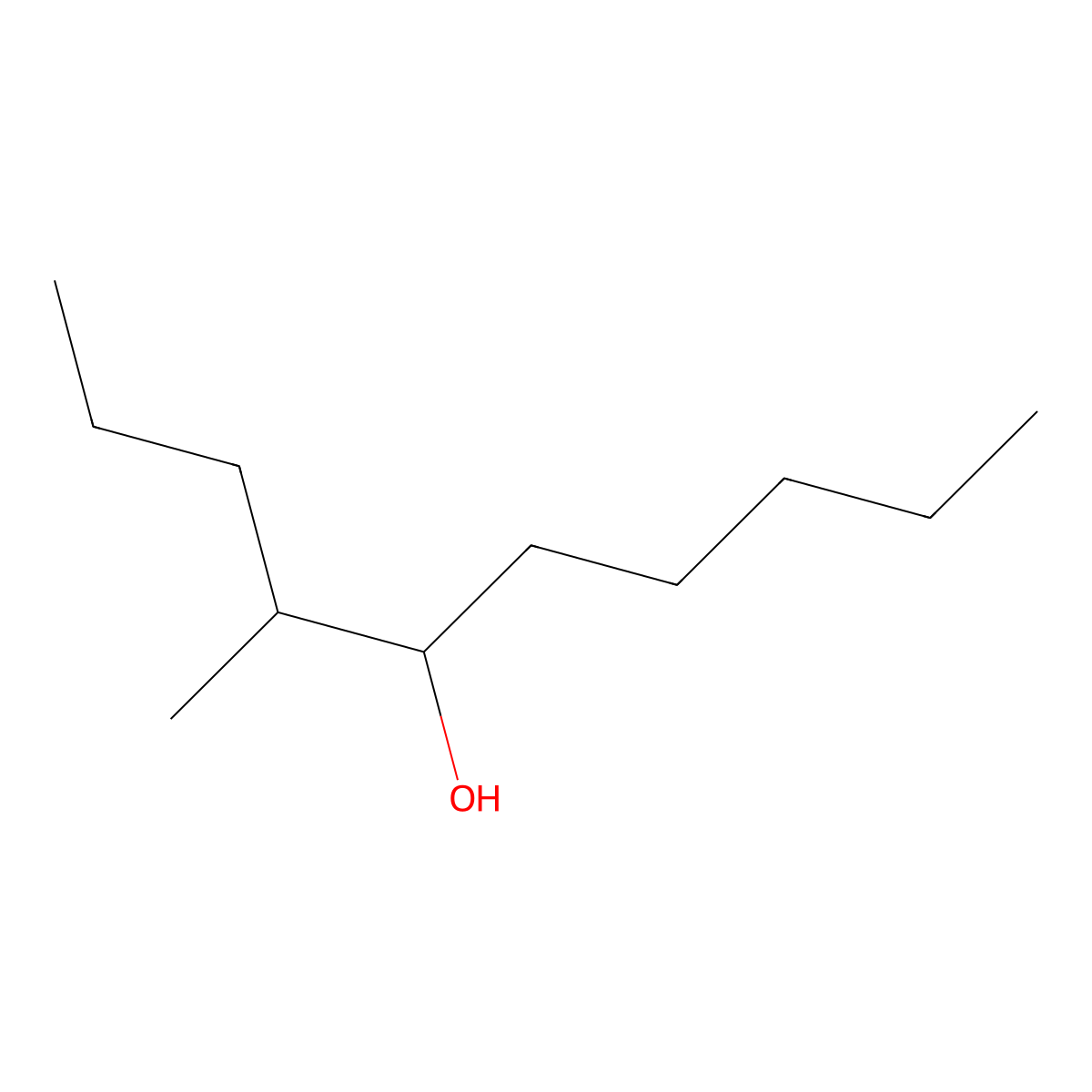 4-Methyl-5-decanol molecular structure, CAS 213547-15-0