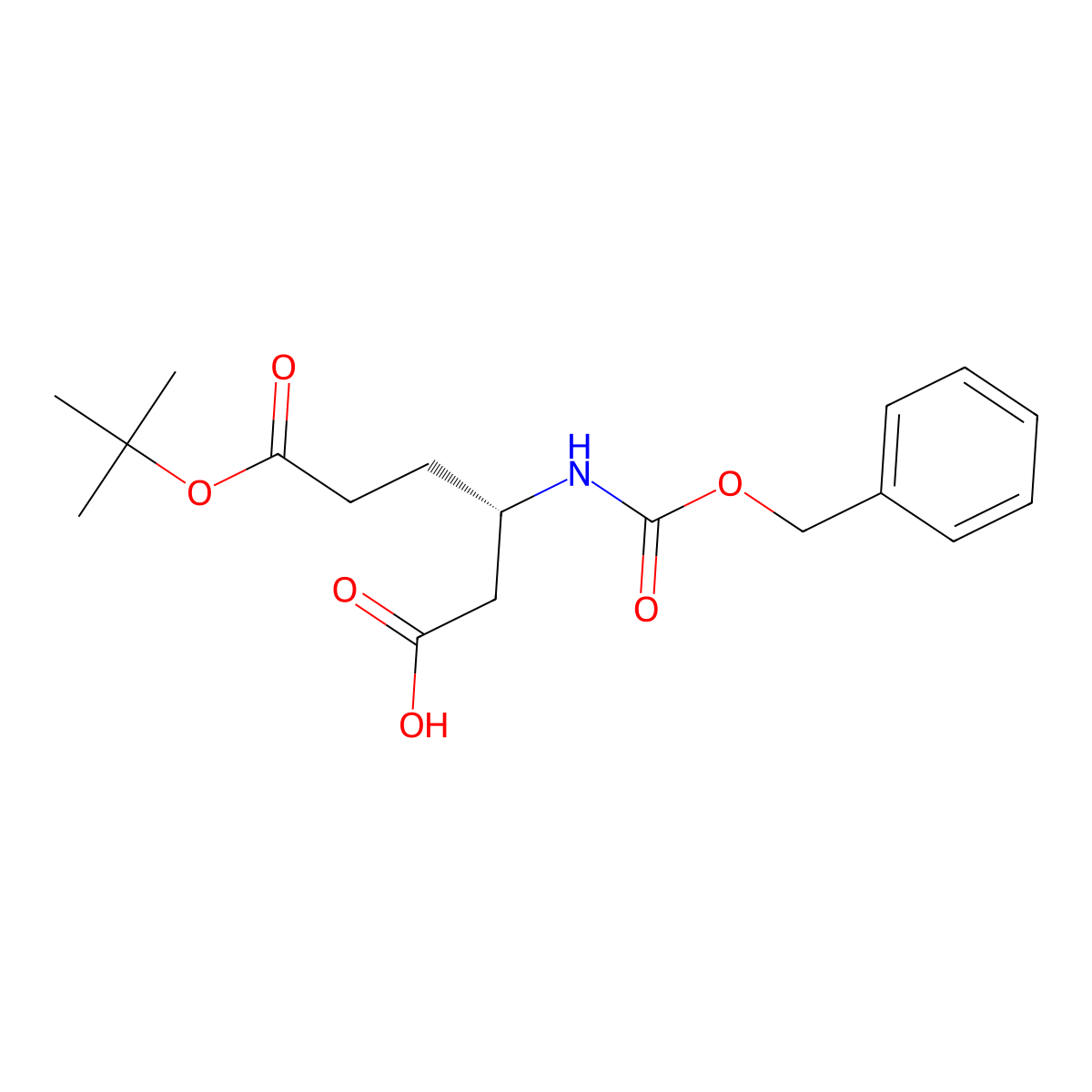 (S)-3-(((Benzyloxy)carbonyl)amino)-6-(tert-butoxy)-6-oxohexanoic acid molecular structure, CAS 2135655-76-2
