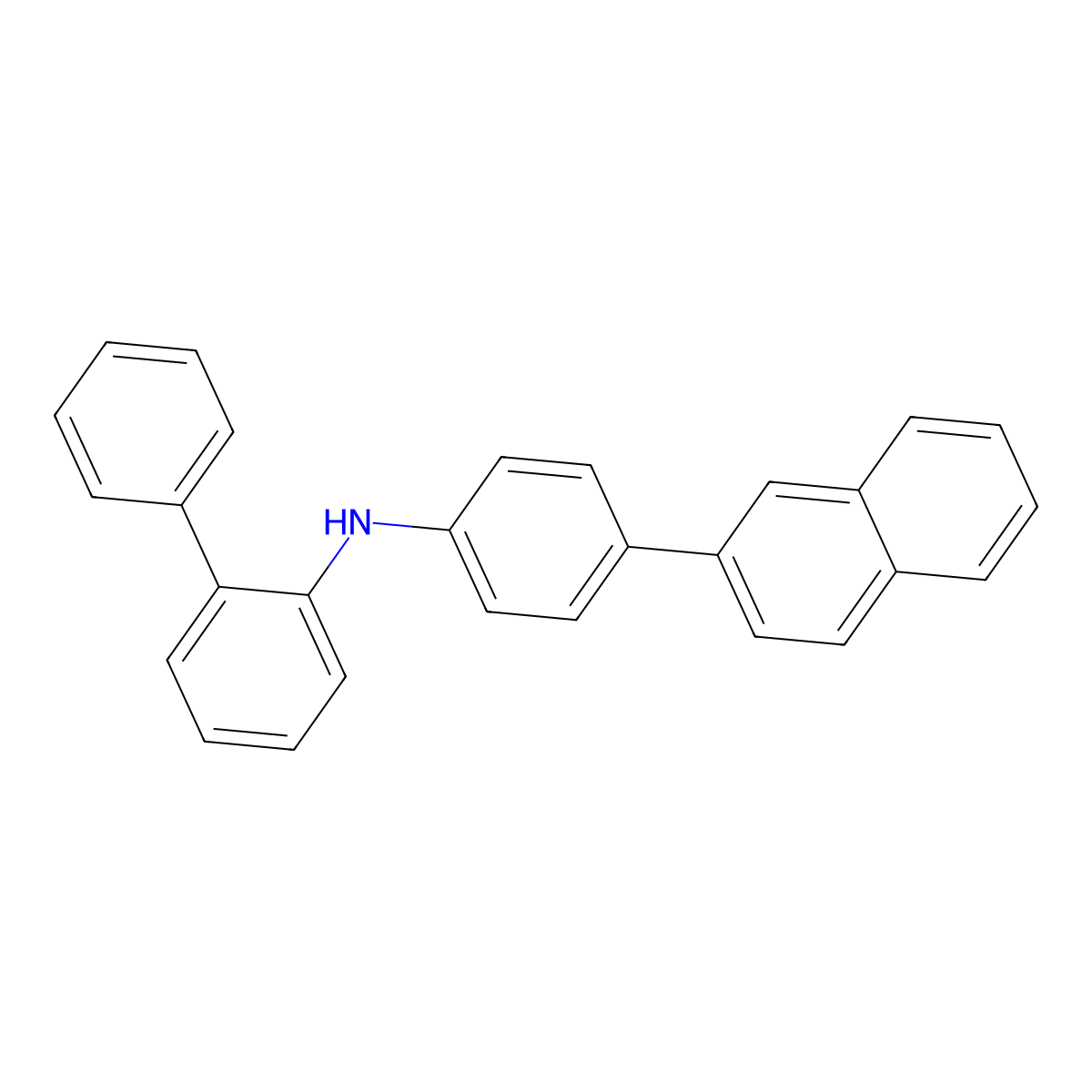 N-(4-(Naphthalen-2-yl)phenyl)-[1,1'-biphenyl]-2-amine molecular structure, CAS 2135820-18-5