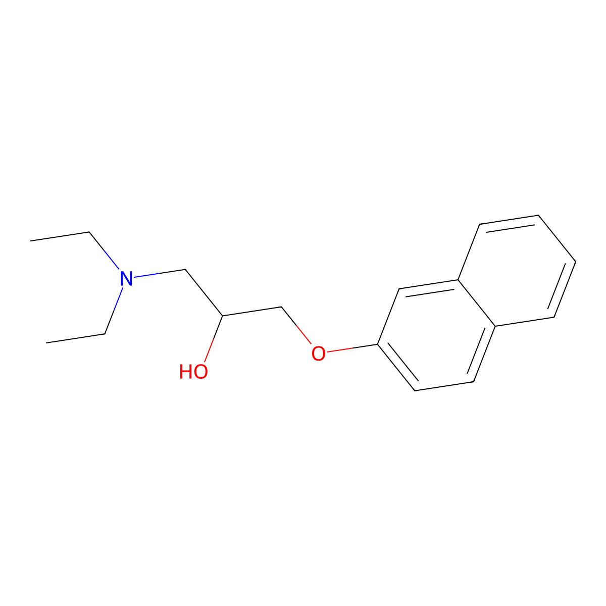 1-(Diethylamino)-3-(naphthalen-2-yloxy)propan-2-ol molecular structure, CAS 213606-44-1