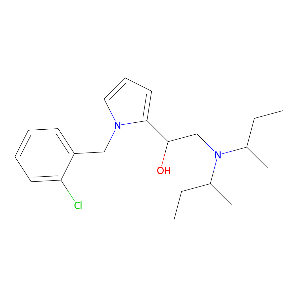 Viminol molecular structure, CAS 21363-18-8