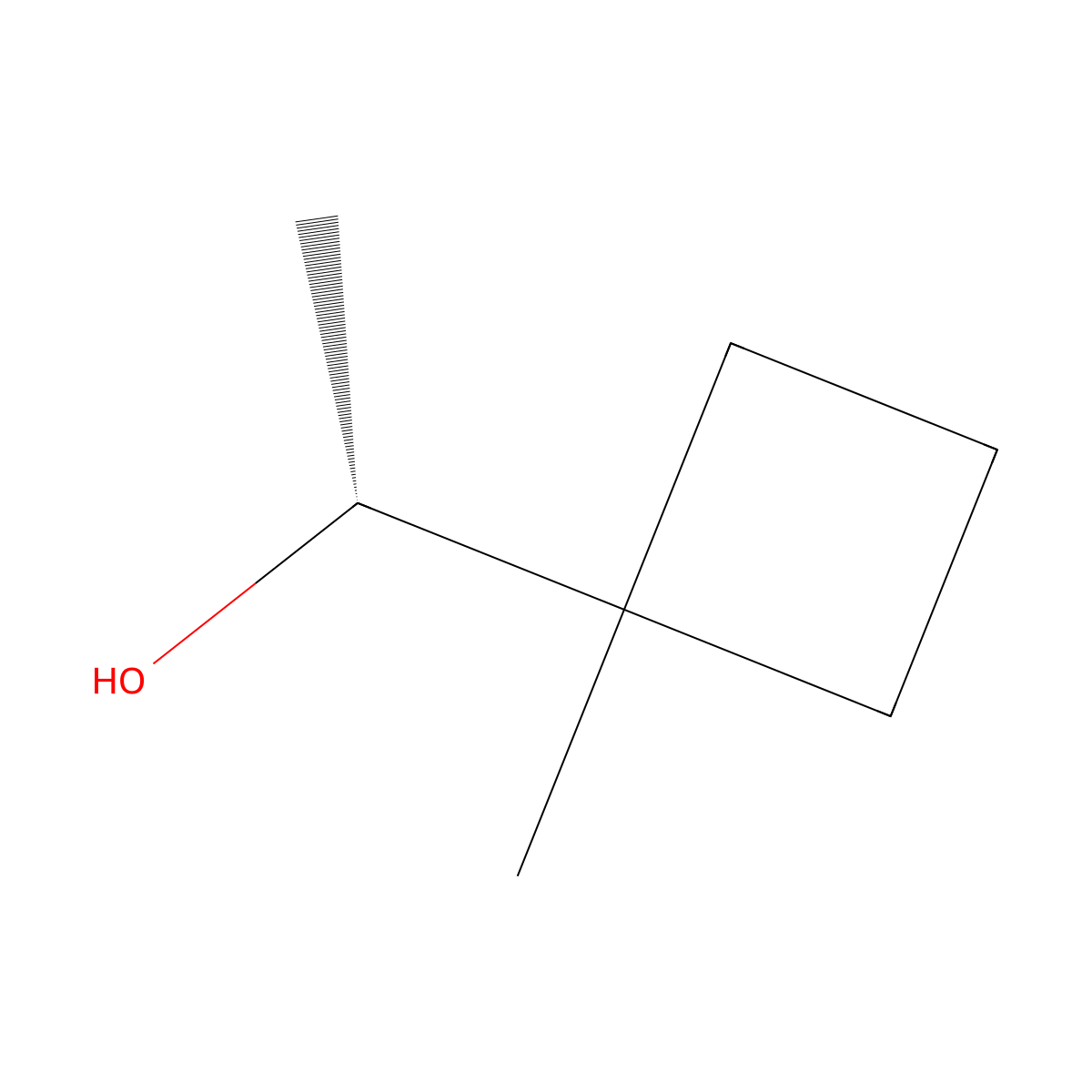 (R)-1-(1-Methylcyclobutyl)ethanol molecular structure, CAS 2136861-58-8