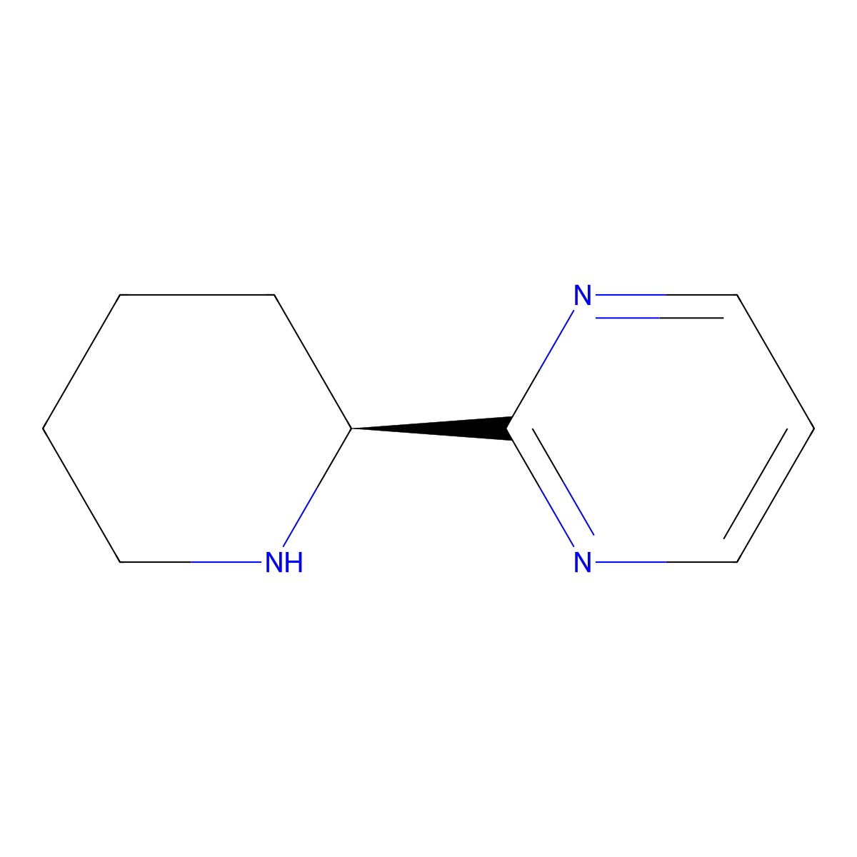 2-[(2S)-piperidin-2-yl]pyrimidine molecular structure, CAS 2137029-69-5