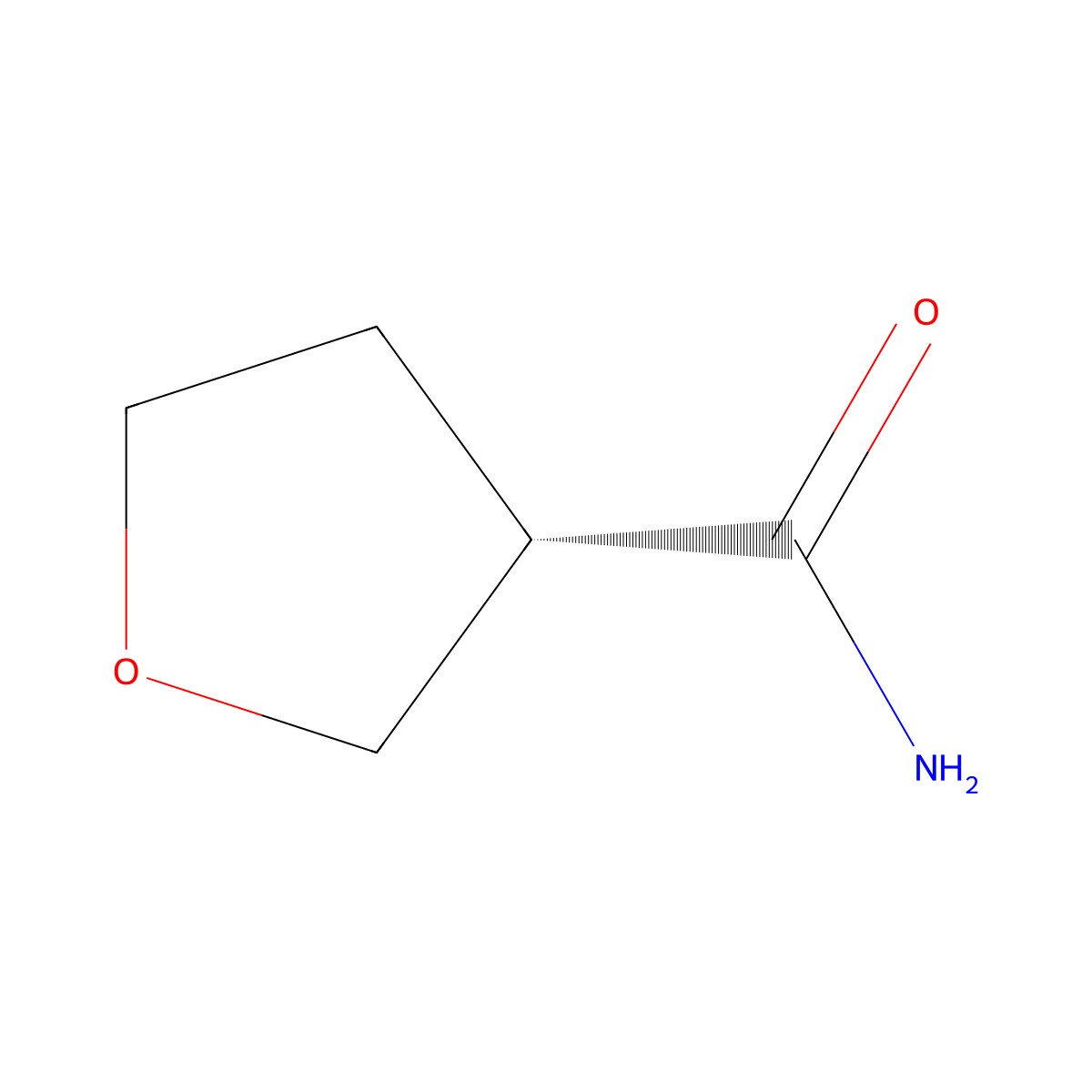 (3S)-Oxolane-3-carboxamide molecular structure, CAS 2137032-48-3