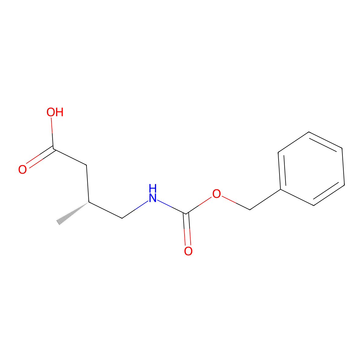 (3R)-4-{[(benzyloxy)carbonyl]amino}-3-methylbutanoic acid molecular structure, CAS 2137034-13-8