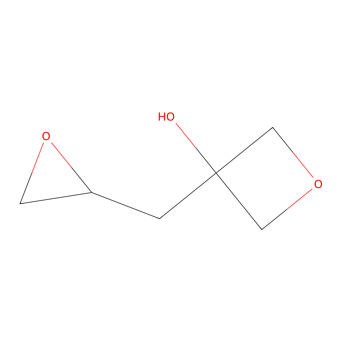 3-[(Oxiran-2-yl)methyl]oxetan-3-ol molecular structure, CAS 2137451-32-0