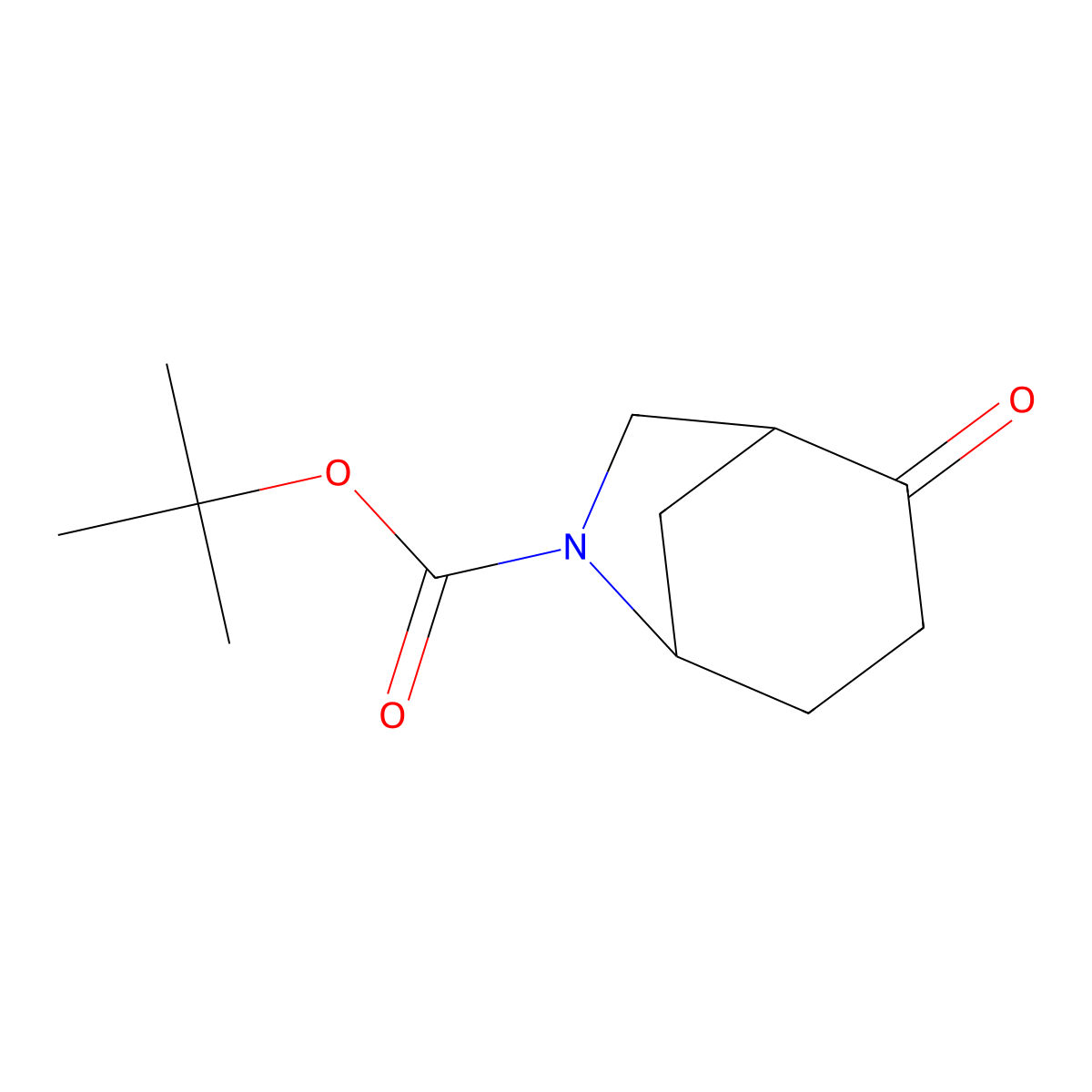 Tert-butyl 2-oxo-6-azabicyclo[3.2.1]octane-6-carboxylate molecular structure, CAS 2137543-26-9