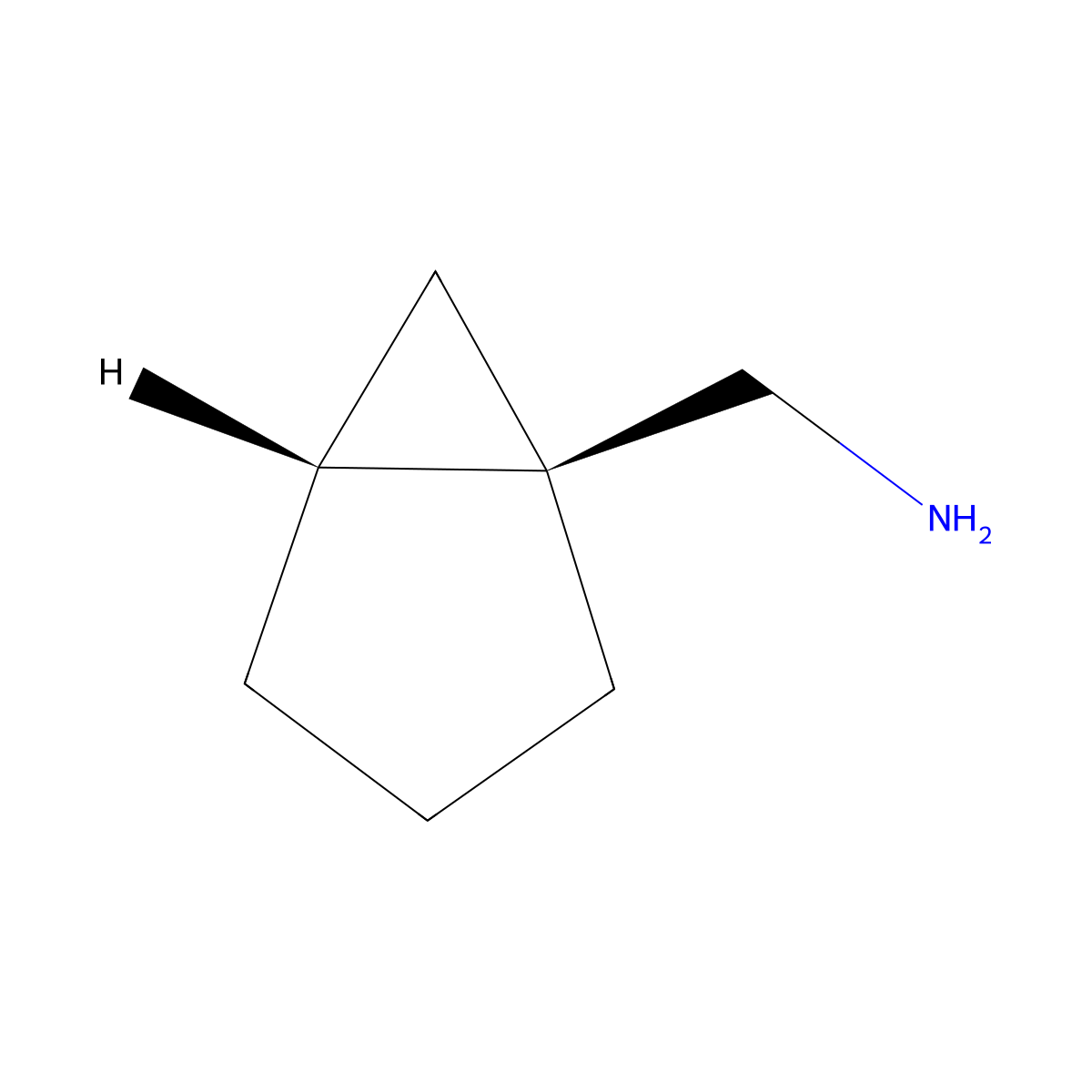rac-[(1R,5R)-bicyclo[3.1.0]hexan-1-yl]methanamine molecular structure, CAS 2137600-93-0