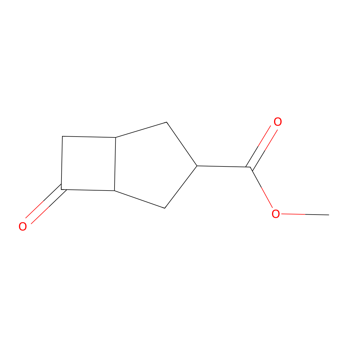 Methyl 6-oxobicyclo[3.2.0]heptane-3-carboxylate molecular structure, CAS 2137613-20-6