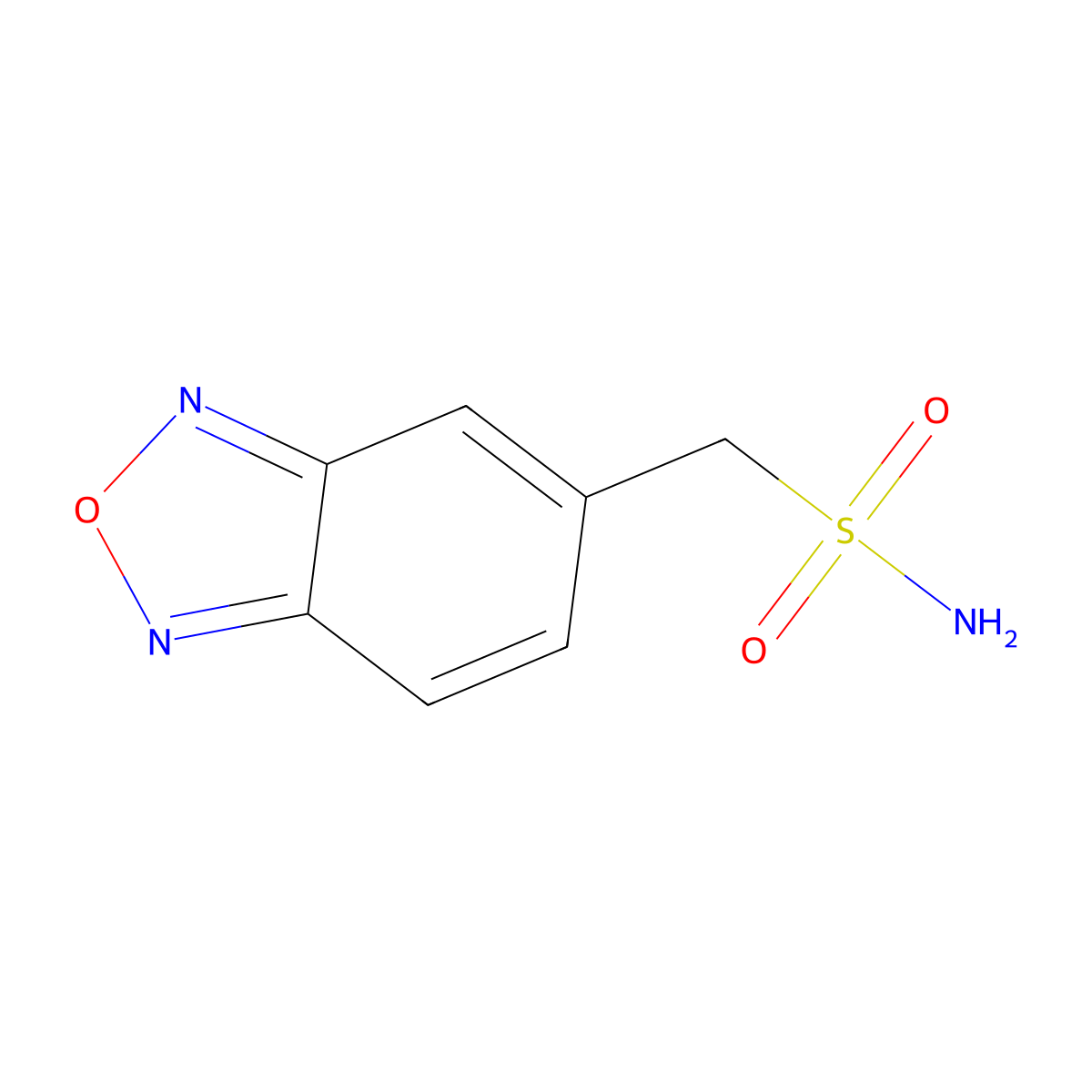 (2,1,3-Benzoxadiazol-5-yl)methanesulfonamide molecular structure, CAS 2137638-89-0