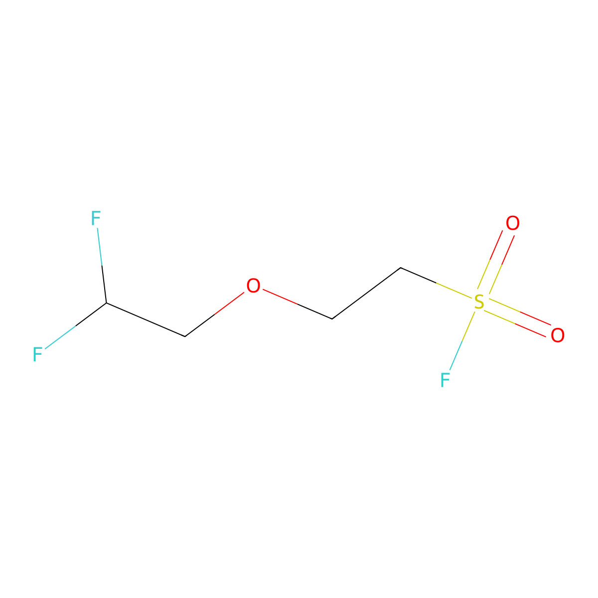 2-(2,2-Difluoroethoxy)ethane-1-sulfonyl fluoride molecular structure, CAS 2137642-66-9