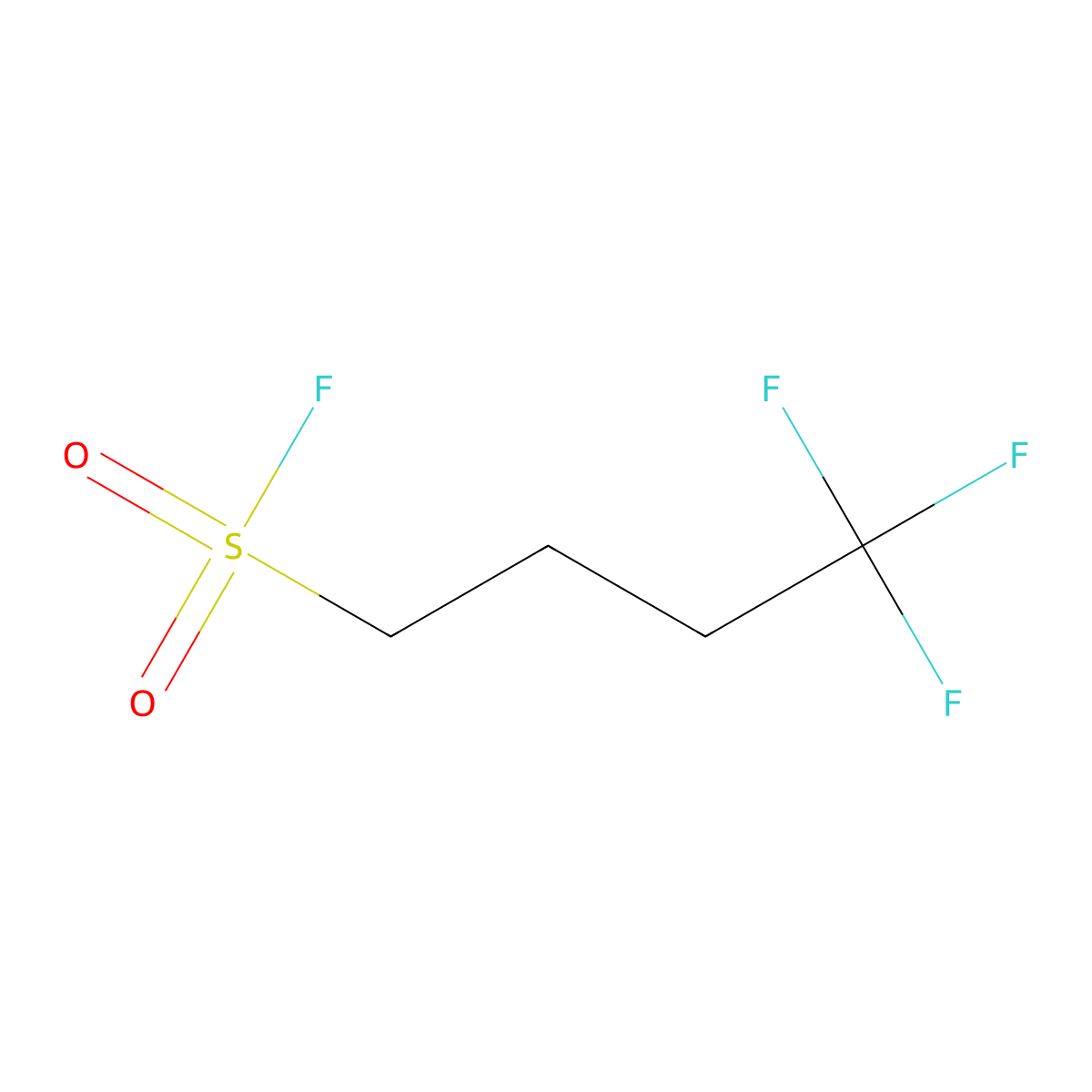 4,4,4-Trifluorobutane-1-sulfonyl fluoride molecular structure, CAS 2137685-17-5