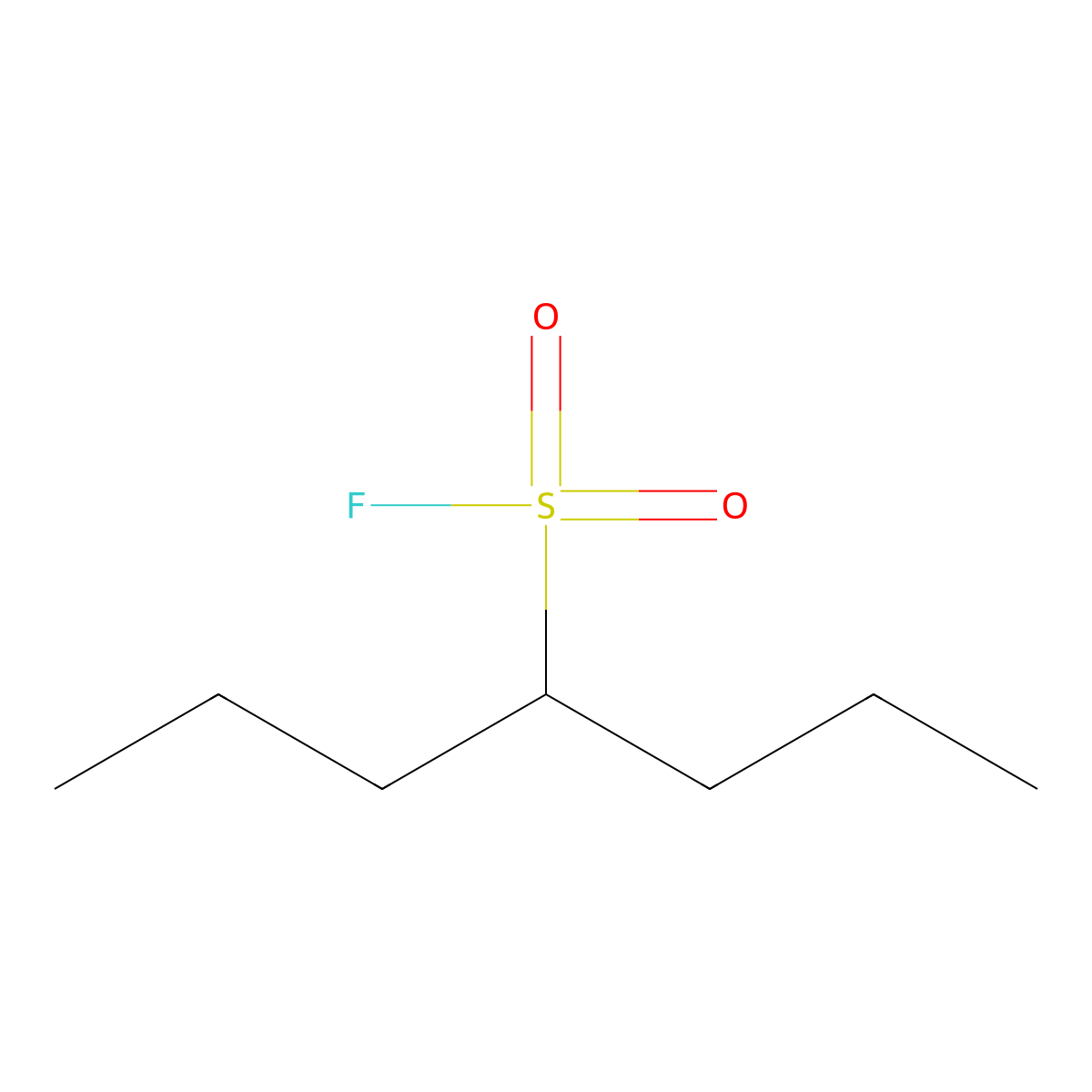 Heptane-4-sulfonyl fluoride molecular structure, CAS 2137688-67-4