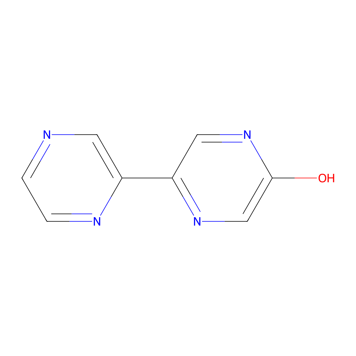 5-(Pyrazin-2-yl)pyrazin-2-ol molecular structure, CAS 2137692-63-6