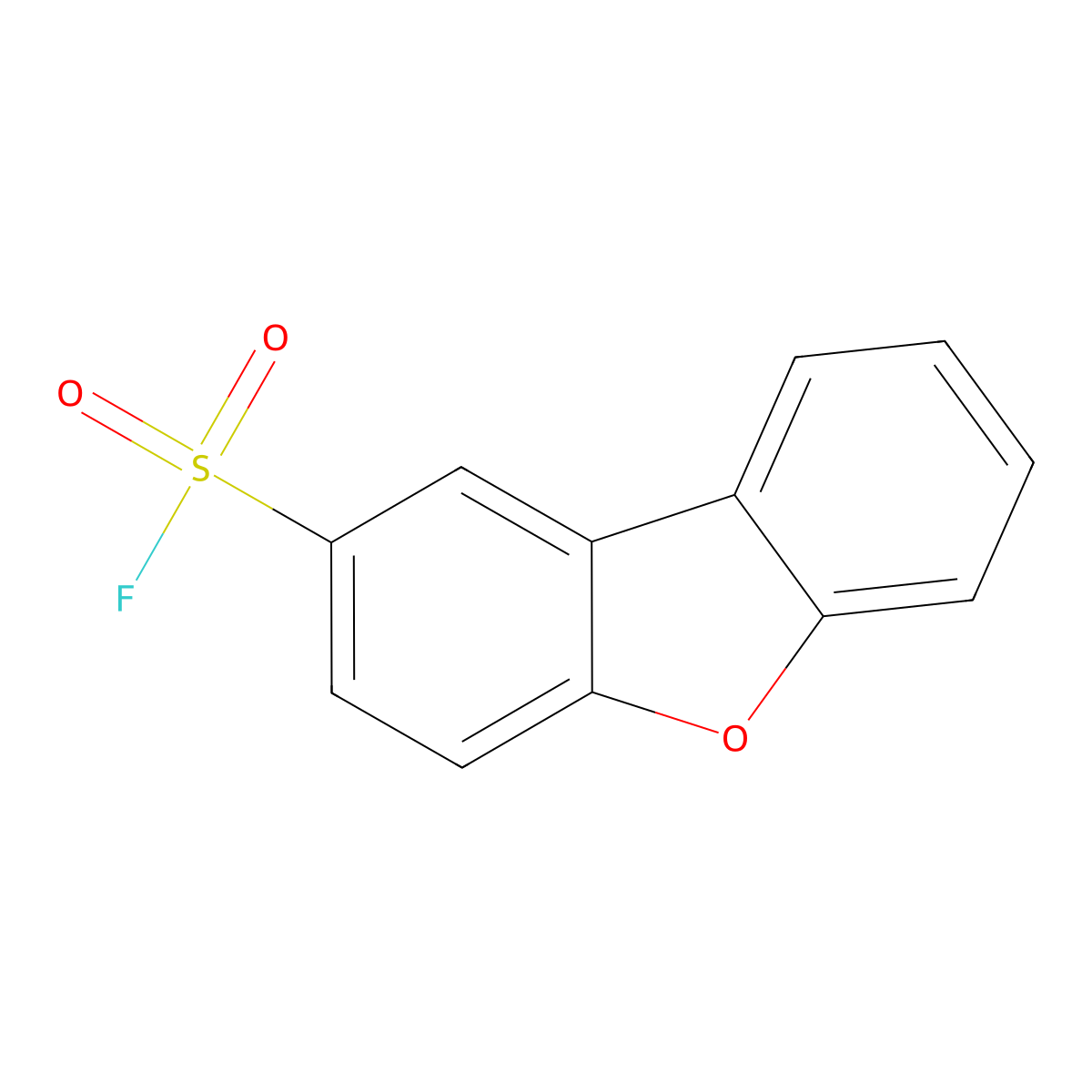 8-Oxatricyclo[7.4.0.0,2,7]trideca-1(9),2(7),3,5,10,12-hexaene-4-sulfonyl fluoride molecular structure, CAS 2137698-98-5