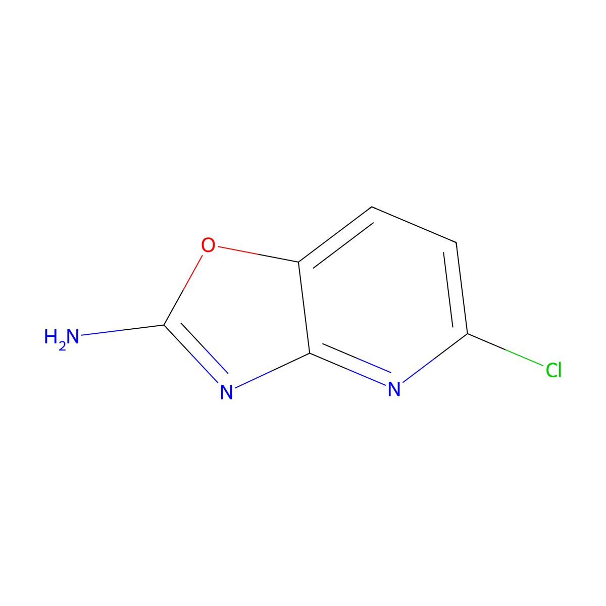 5-Chloro-[1,3]oxazolo[4,5-b]pyridin-2-amine molecular structure, CAS 2137708-37-1