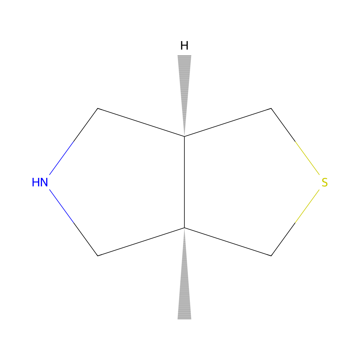 rac-(3aR,6aS)-3a-methyl-hexahydro-1H-thieno(3,4-c)pyrrole molecular structure, CAS 2137709-37-4