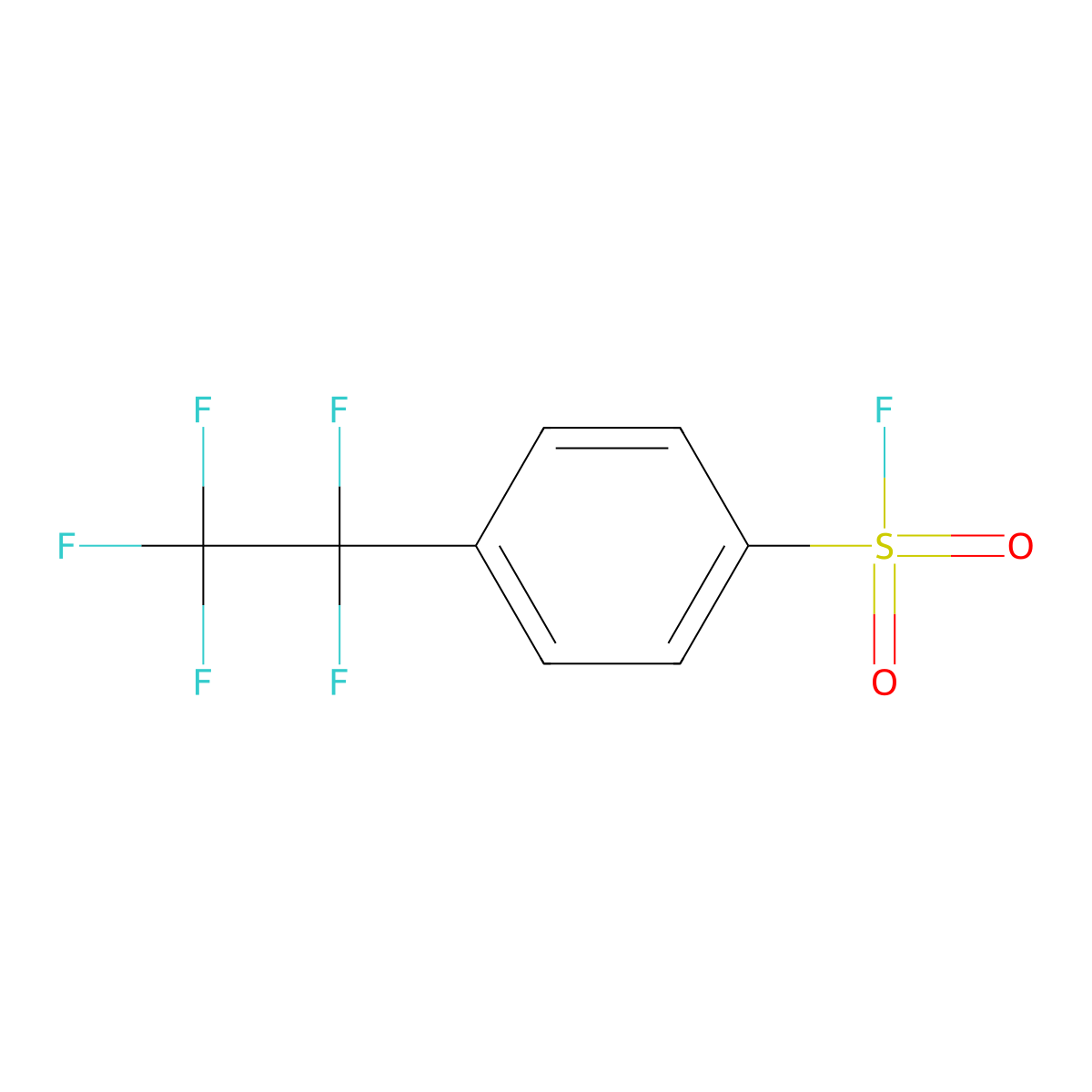 4-(Pentafluoroethyl)benzene-1-sulfonyl fluoride molecular structure, CAS 2137715-18-3