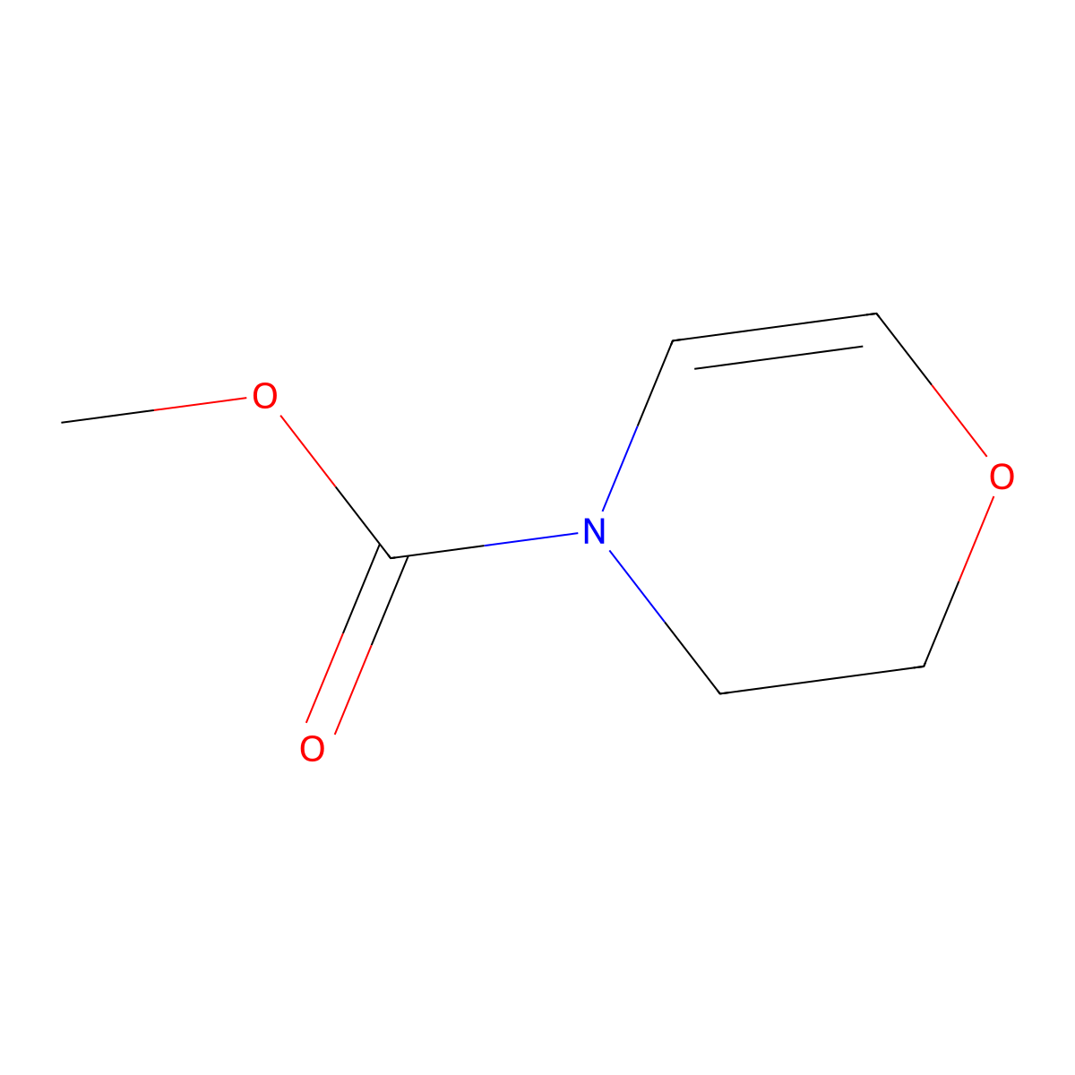 methyl 3,4-dihydro-2H-oxazine-4-carboxylate molecular structure, CAS 2137715-29-6