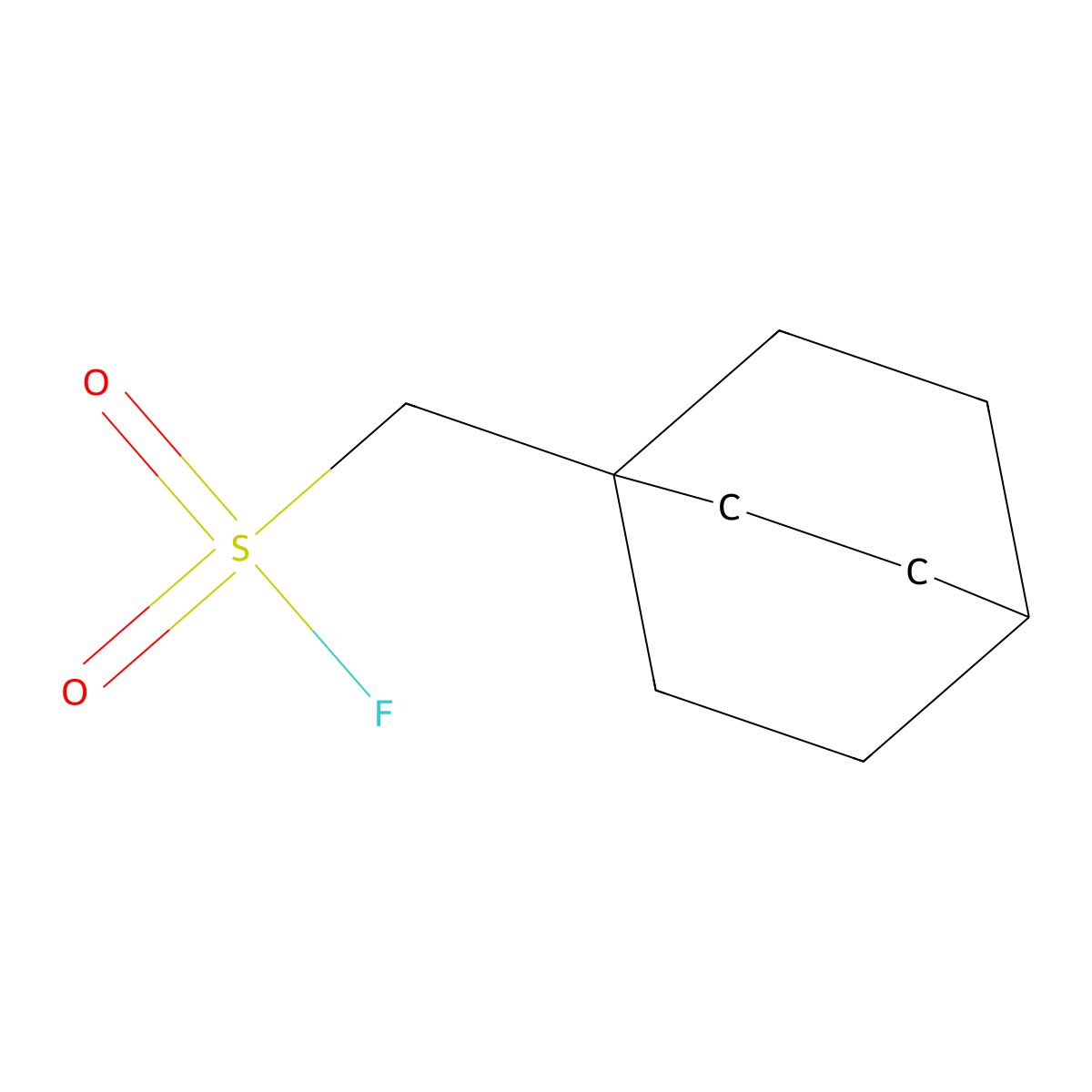 (Bicyclo(2.2.2)octan-1-yl)methanesulfonyl fluoride molecular structure, CAS 2137742-96-0