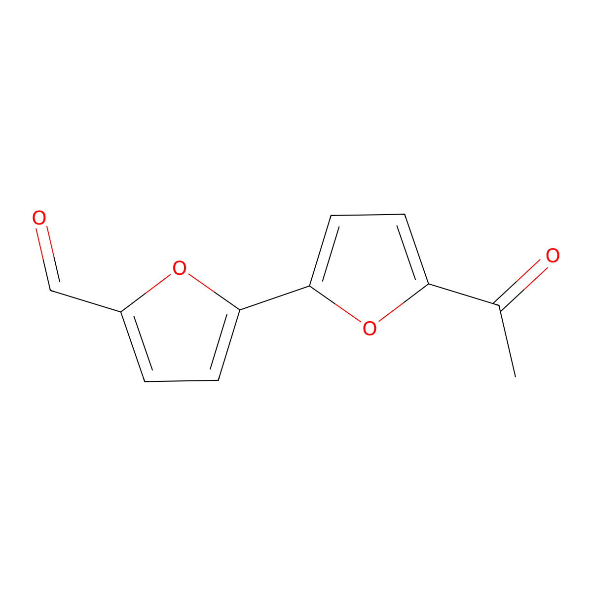 5-(5-Acetylfuran-2-yl)furan-2-carbaldehyde molecular structure, CAS 2137744-68-2