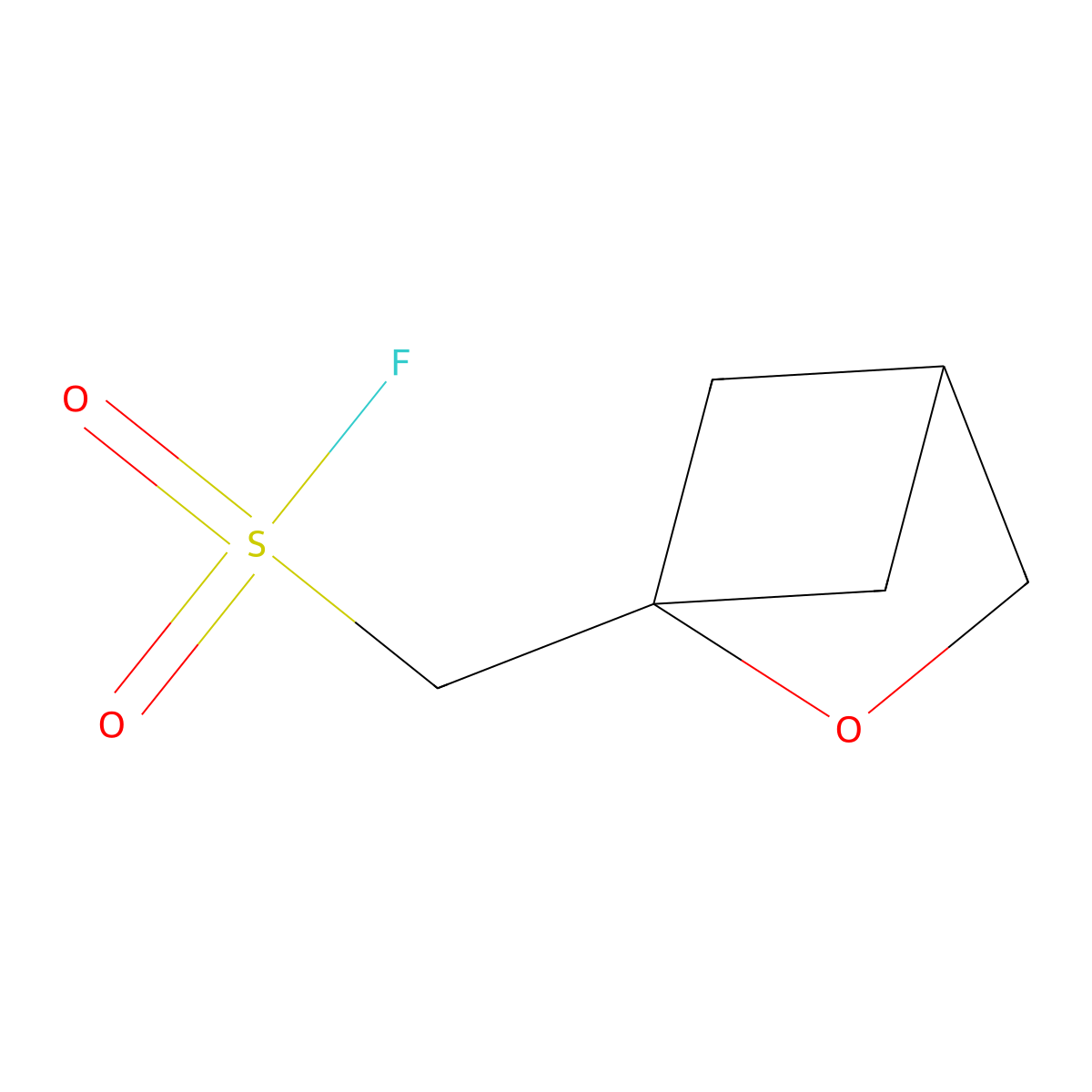 {2-Oxabicyclo[2.1.1]hexan-1-yl}methanesulfonyl fluoride molecular structure, CAS 2137746-14-4