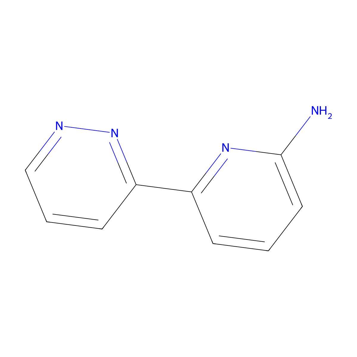 6-(Pyridazin-3-yl)pyridin-2-amine molecular structure, CAS 2137748-18-4