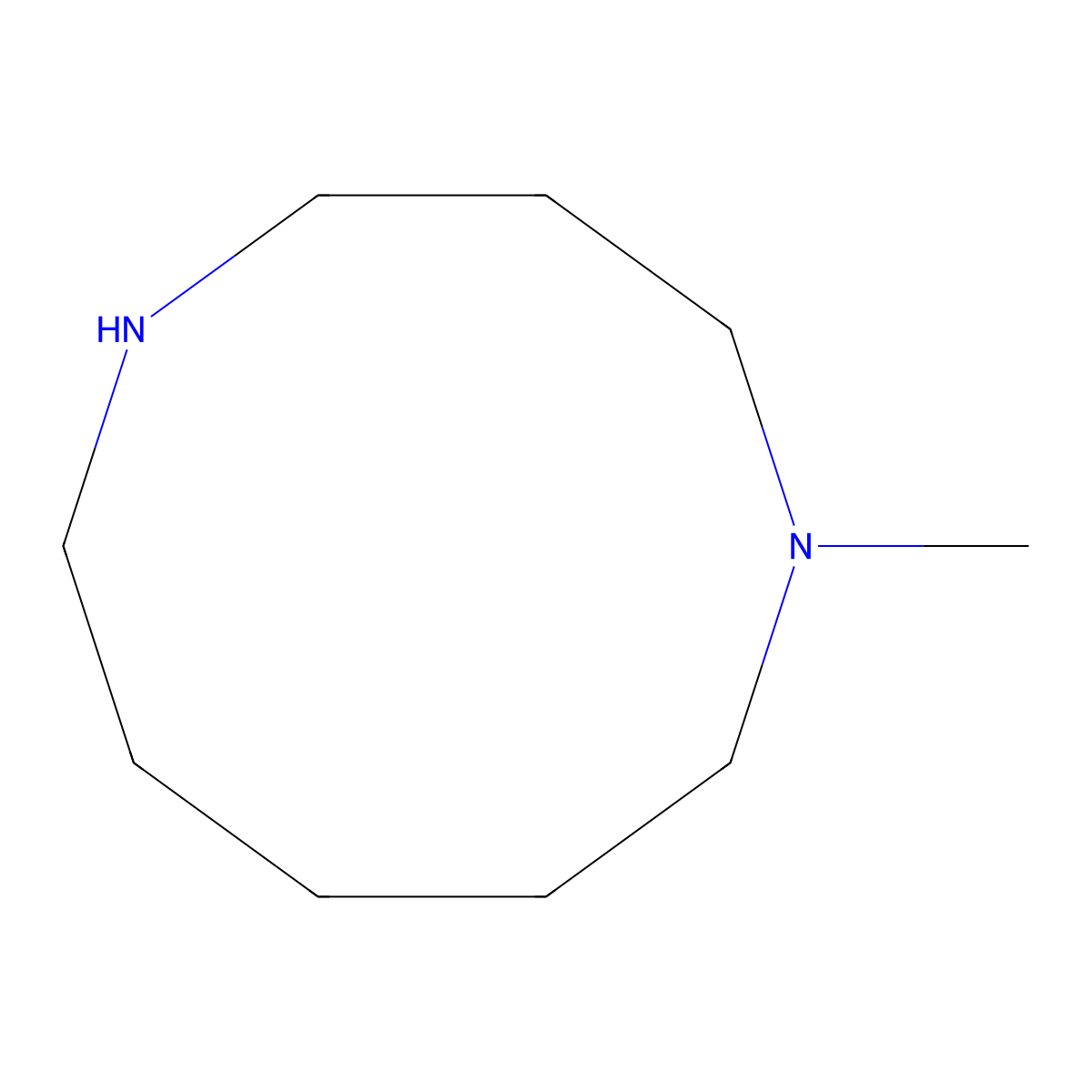 1-Methyl-1,5-diazecane molecular structure, CAS 2137780-60-8