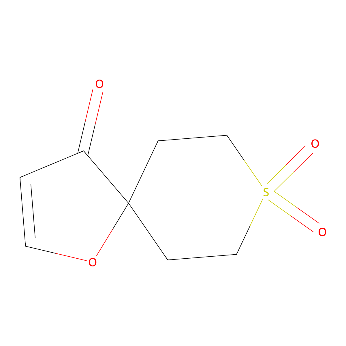 1-Oxa-8lambda6-thiaspiro[4.5]dec-2-ene-4,8,8-trione molecular structure, CAS 2137793-42-9