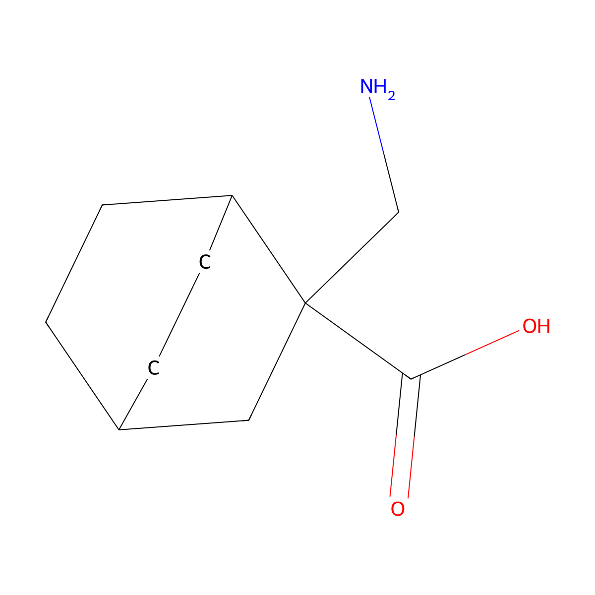 2-(Aminomethyl)bicyclo[2.2.2]octane-2-carboxylic acid molecular structure, CAS 2137817-16-2
