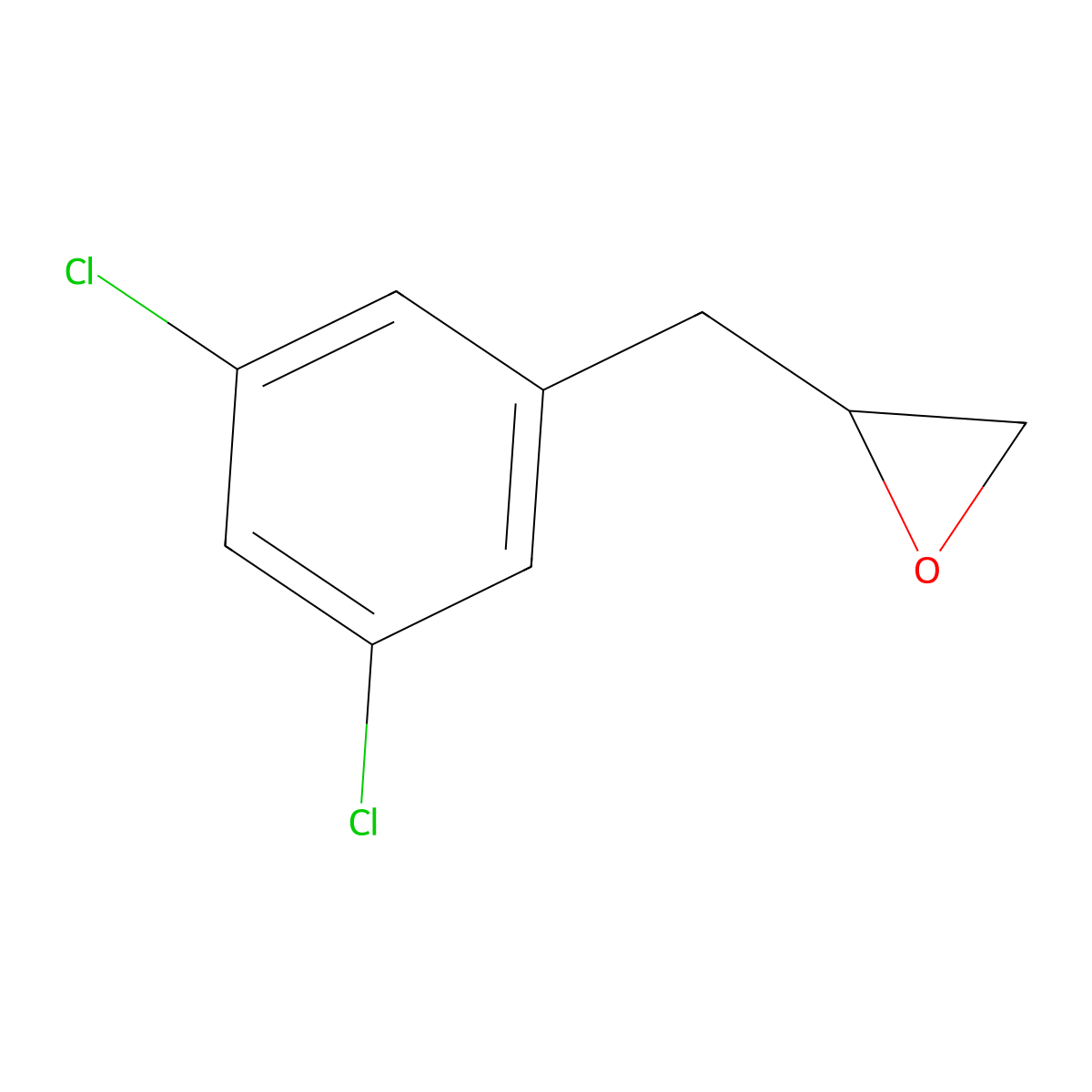 2-[(3,5-Dichlorophenyl)methyl]oxirane molecular structure, CAS 2137826-22-1