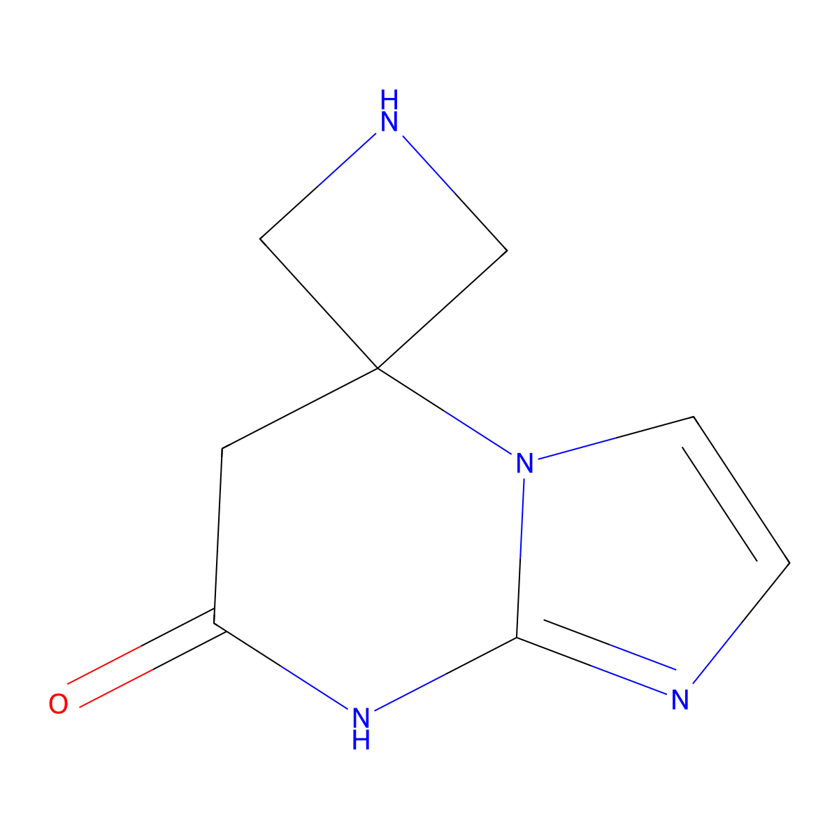 7',8'-dihydro-6'H-spiro[azetidine-3,5'-imidazo[1,2-a]pyrimidin]-7'-one molecular structure, CAS 2137832-01-8