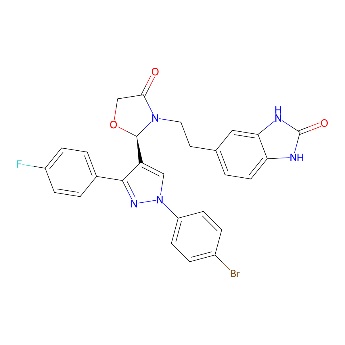 Canocapavir molecular structure, CAS 2137847-19-7