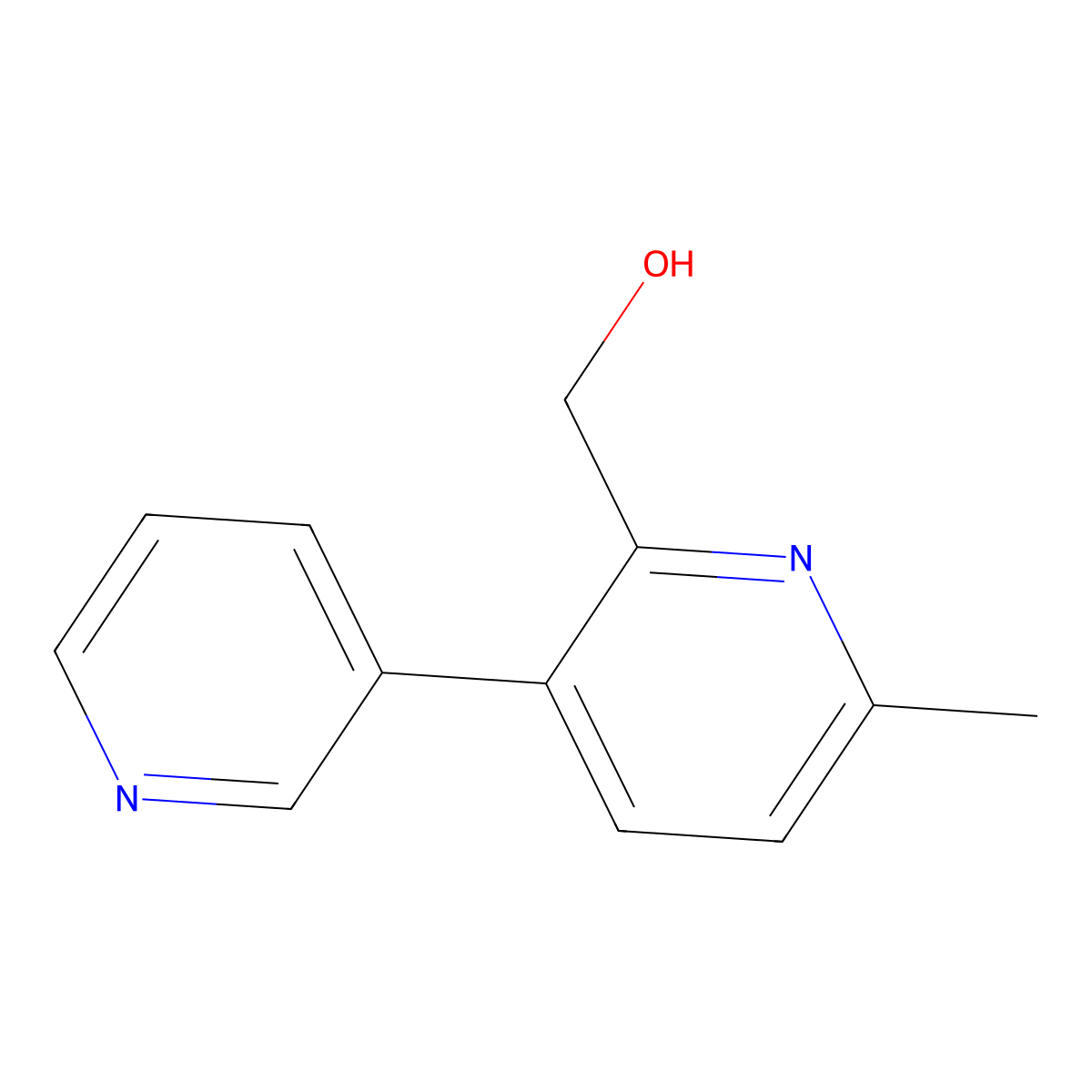 [6-Methyl-3-(pyridin-3-yl)pyridin-2-yl]methanol molecular structure, CAS 2137852-24-3