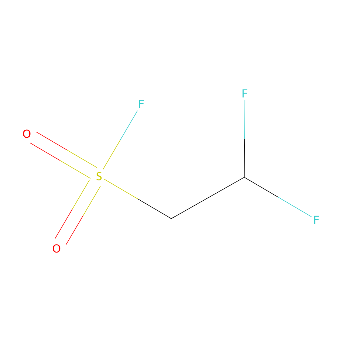 2,2-Difluoroethane-1-sulfonyl fluoride molecular structure, CAS 2137860-91-2