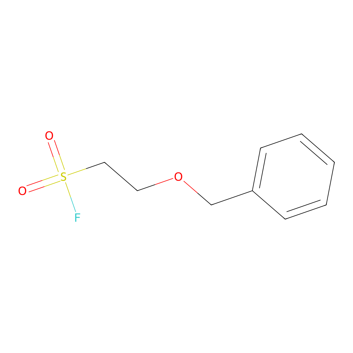 2-(Benzyloxy)ethane-1-sulfonyl fluoride molecular structure, CAS 2137869-61-3