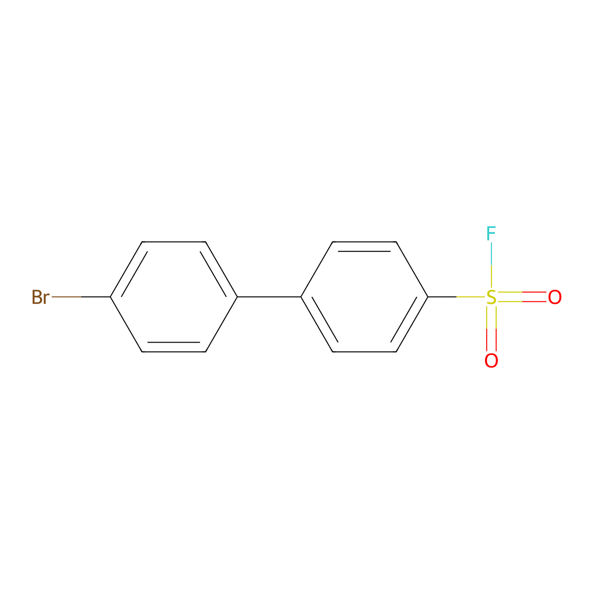 4-(4-Bromophenyl)benzene-1-sulfonyl fluoride molecular structure, CAS 2137870-70-1
