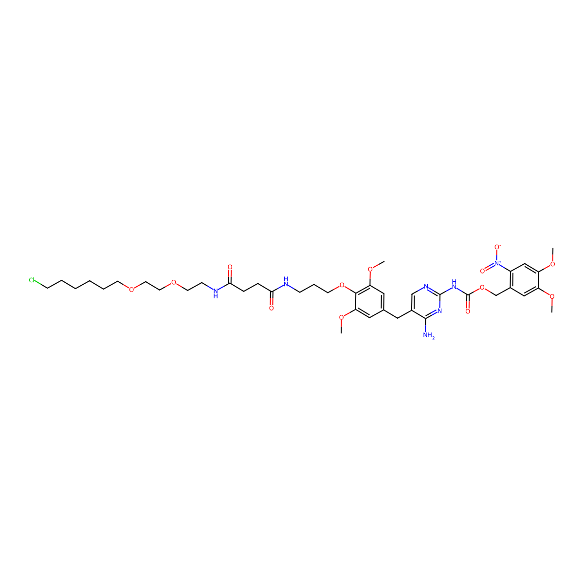 NVOC cage-TMP-Halo molecular structure, CAS 2137894-98-3