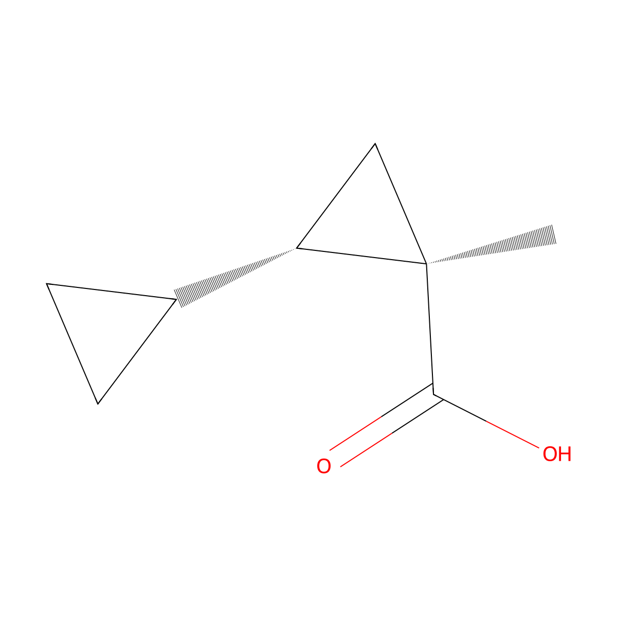 rac-(1R,2S)-2-methyl-[1,1'-bi(cyclopropane)]-2-carboxylic acid molecular structure, CAS 2137900-29-7