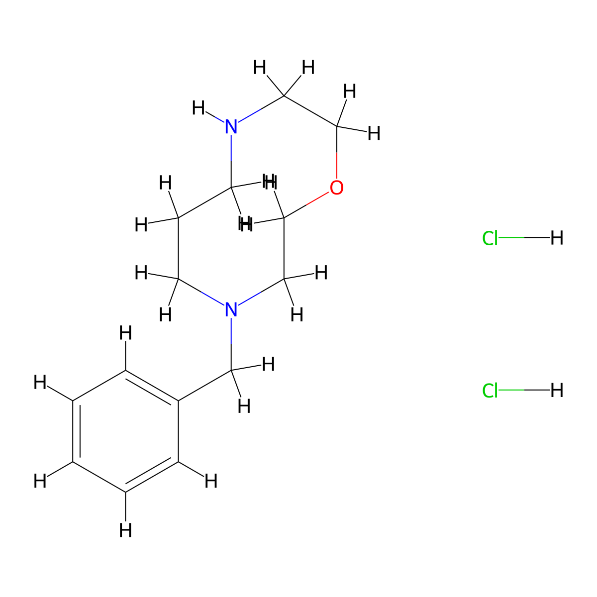4-Benzyl-1,4,8-oxadiazecane dihydrochloride molecular structure, CAS 2137936-79-7