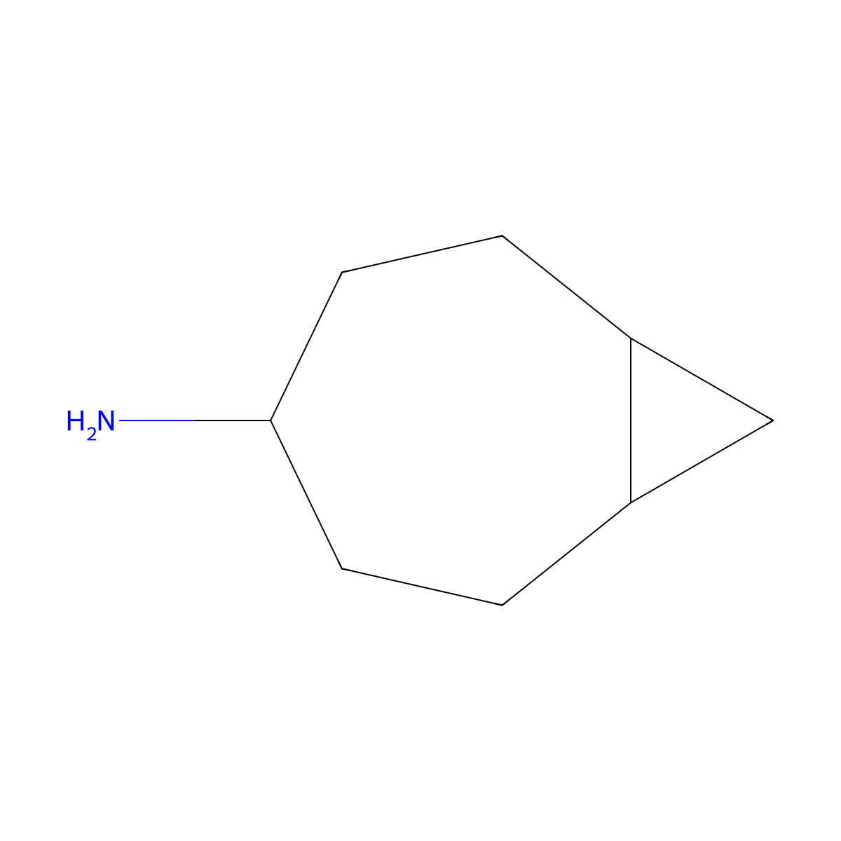 Bicyclo[5.1.0]octan-4-amine molecular structure, CAS 2137942-80-2