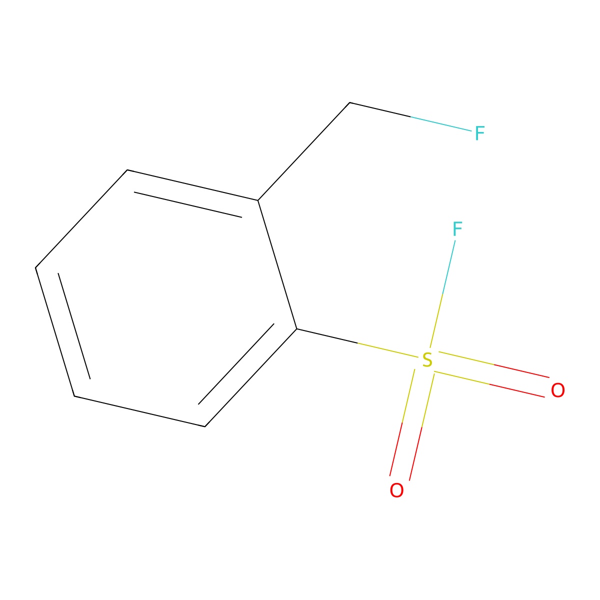 2-(Fluoromethyl)benzene-1-sulfonyl fluoride molecular structure, CAS 2137951-40-5
