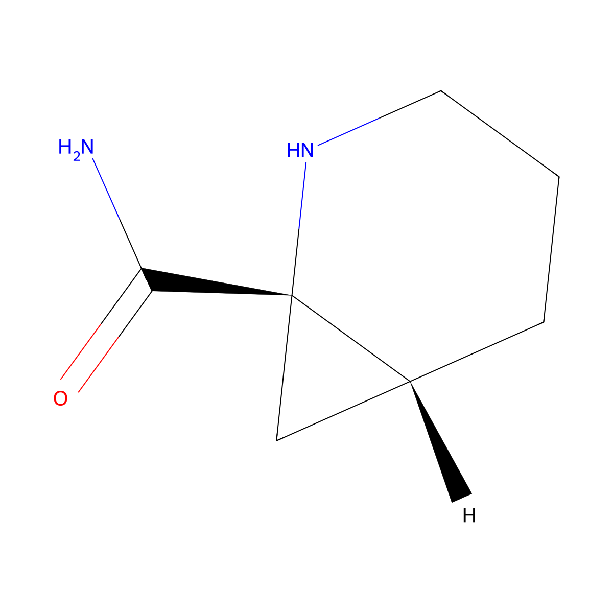 rac-(1R,6S)-2-azabicyclo[4.1.0]heptane-1-carboxamide molecular structure, CAS 2138010-66-7