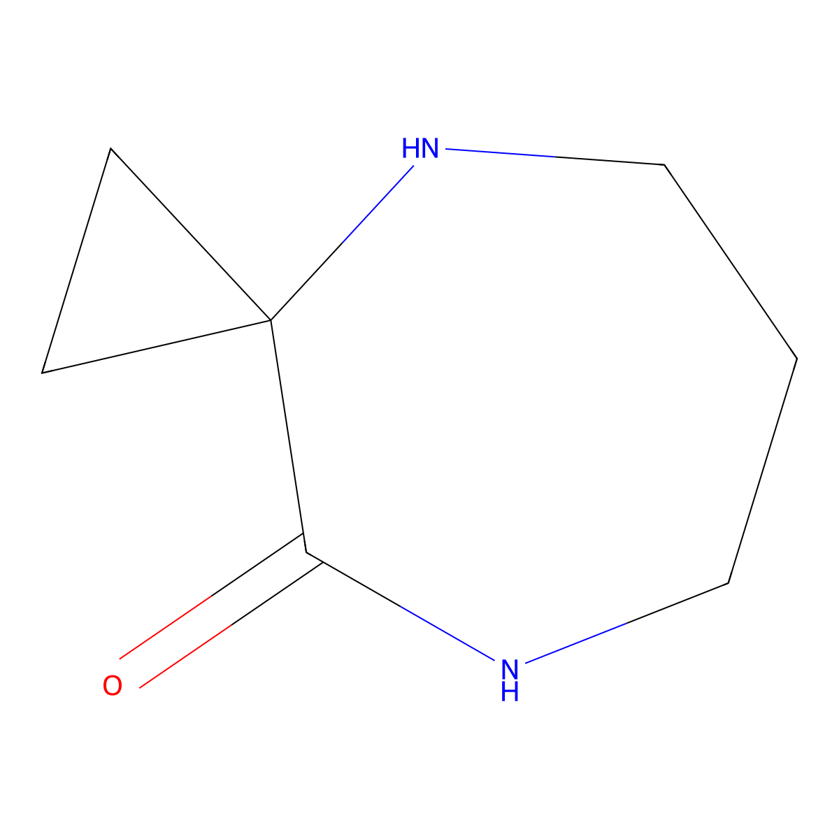 4,8-Diazaspiro[2.6]nonan-9-one molecular structure, CAS 2138014-33-0