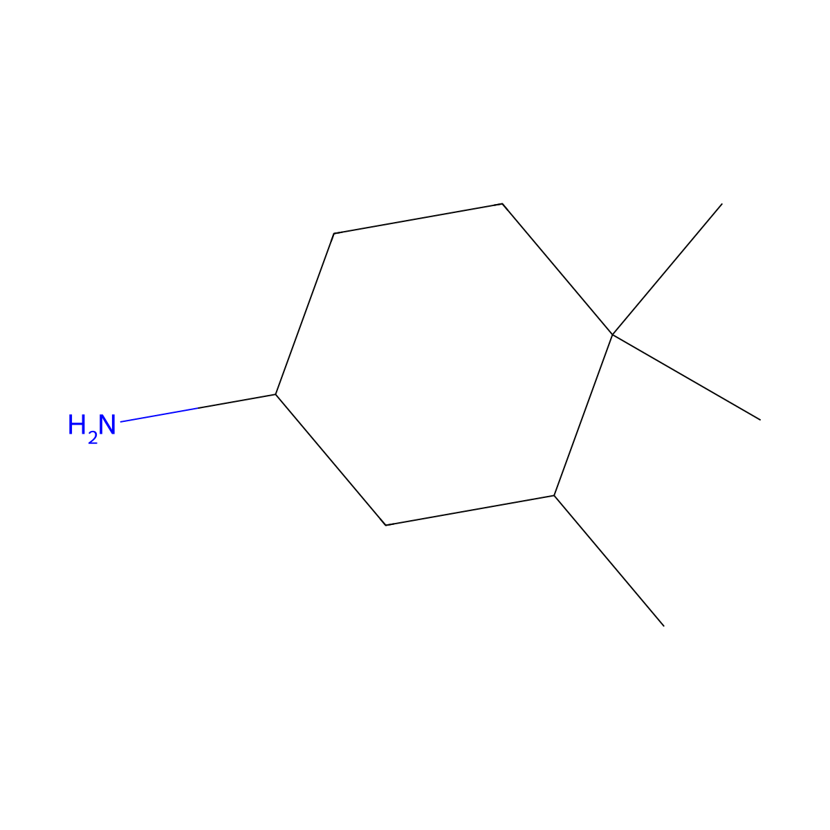 3,4,4-Trimethylcyclohexan-1-amine molecular structure, CAS 2138048-20-9