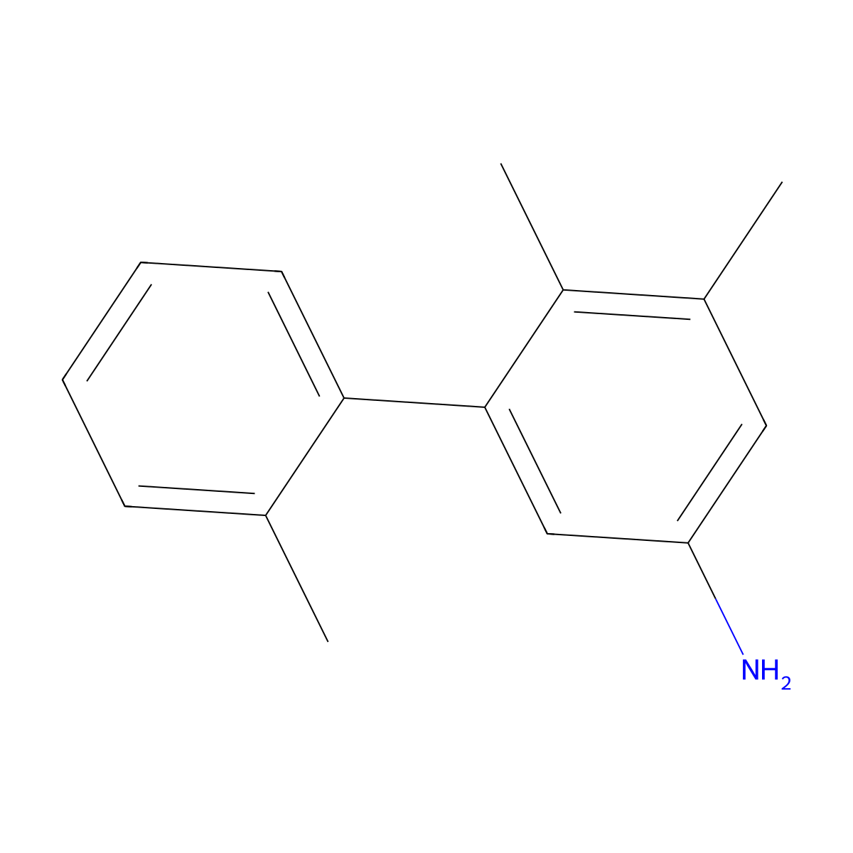 2',5,6-Trimethyl-[1,1'-biphenyl]-3-amine molecular structure, CAS 2138075-10-0