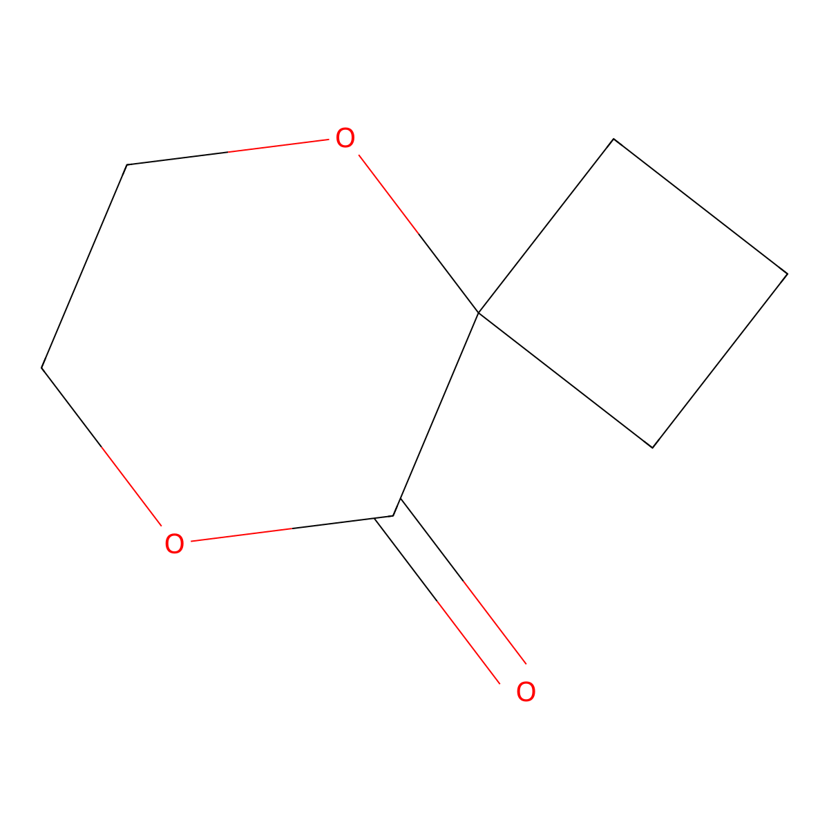 5,8-Dioxaspiro[3.5]nonan-9-one molecular structure, CAS 2138075-46-2
