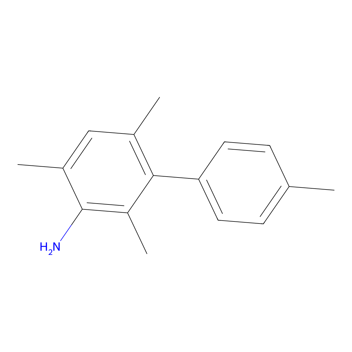 2,4,6-Trimethyl-3-(4-methylphenyl)aniline molecular structure, CAS 2138085-49-9