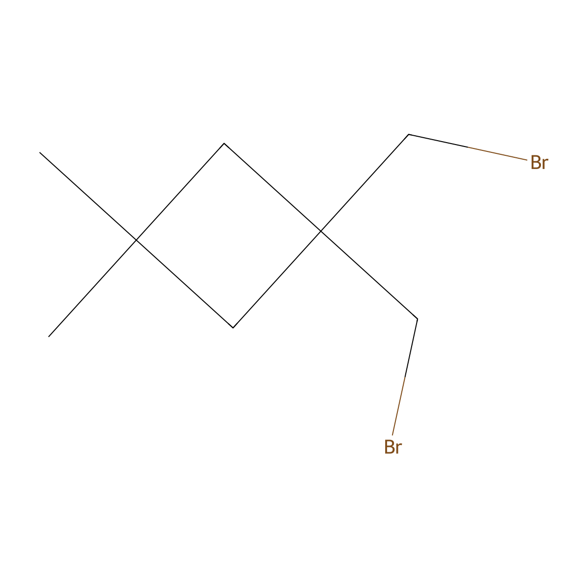 1,1-Bis(bromomethyl)-3,3-dimethylcyclobutane molecular structure, CAS 2138112-58-8